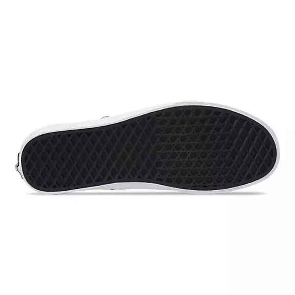 Vans Big Kid's Black Checkerboard Slip-On Sneakers Shoes Size 4 - Picture 5 of 12